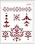 Трафарет пластиковый многоразовый Роскошь (20х25) (Л-022) — 2282491 — 1