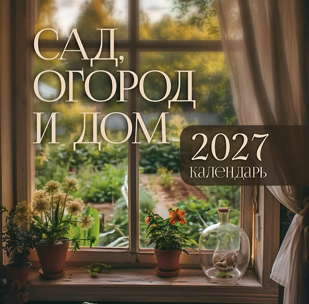 Календарь 2027г 300*300 "Календарь: сад, огород и дом" настенный, на скрепке 3175208 — 1