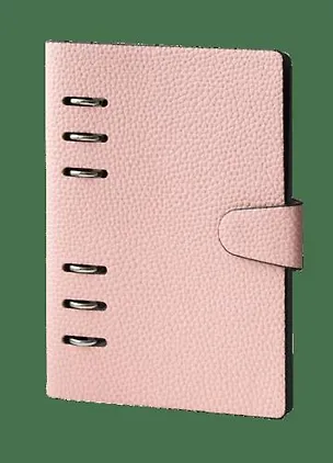 Тетрадь на кольцах в клетку InFolio, Study, 80 листов, розовая 405688