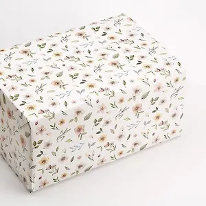 Бумага подарочная, Комплект-Подписные издания, Watercolor flower, 70см*1м