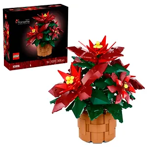LEGO Botanical Collection: Пуансеттия, 608 деталей (10370)