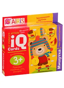 Набор занимательных карточек для дошколят. Мишутка