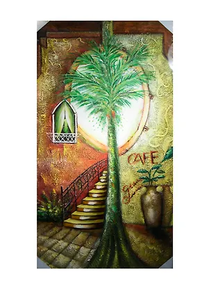 Картина Испанский дворик (18648) (60х120) 2237409