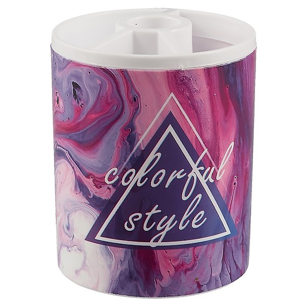 Стакан для пишущих принадлежностей «Colorful style violet», пластик 248450 — 1