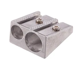 Точилка 2 отверстия, металл