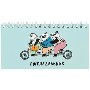 Планинг недат. 64л "Велопутешествие" карманный, обл.картон, выб.лак 261207