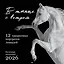 В танце с ветром. 12 грациозных портретов лошадей. Календарь настенный на 2026 год (300х300) — 3120689 — 1