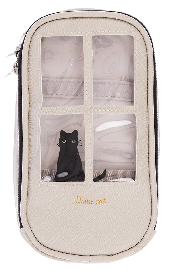 Пенал «The cat in the window», 2 отделения 3138492 — 1