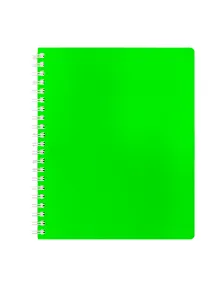 Тетрадь в клетку Hatber, Diamond Neon, 80 листов, зеленая