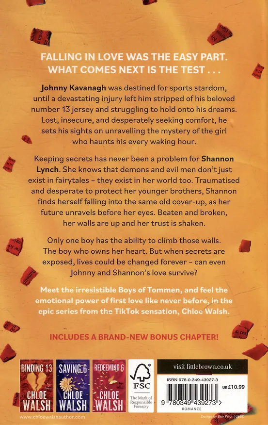 Книга Keeping 13 (Хлоя Уолш) — 2