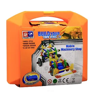 Конструктор Серия детская с мотором Танк (GEN-9068С) (109 дет.) (3+) (коробка) 2344598