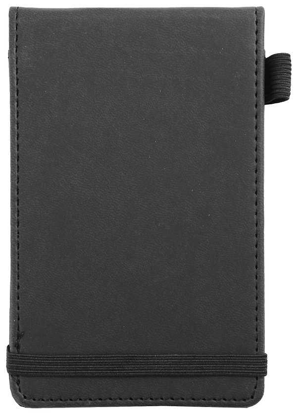 Записная книжка «Joy Note. Черный» А6, 50 листов в линейку, экокожа, Listoff 2947814 — 1