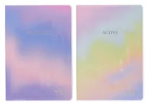 Тетрадь в линейку Yoi, "Joy", 80 листов, в ассортименте