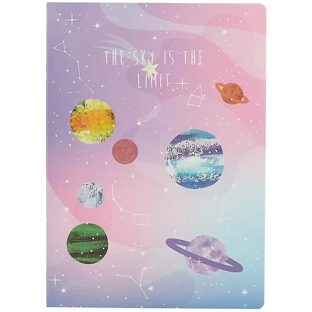 Тетрадь в клетку Kairui, The sky is the limit, B5, 32 листа, в ассортименте 252001 — 3