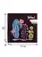 Скетчбук 195*195 45л "Экзотика" бел. каменная, черная, серая, зеленая, 120 г/м2, 245 г/м2, 80 г/м2, карт.обл., гребень — 256381 — 2