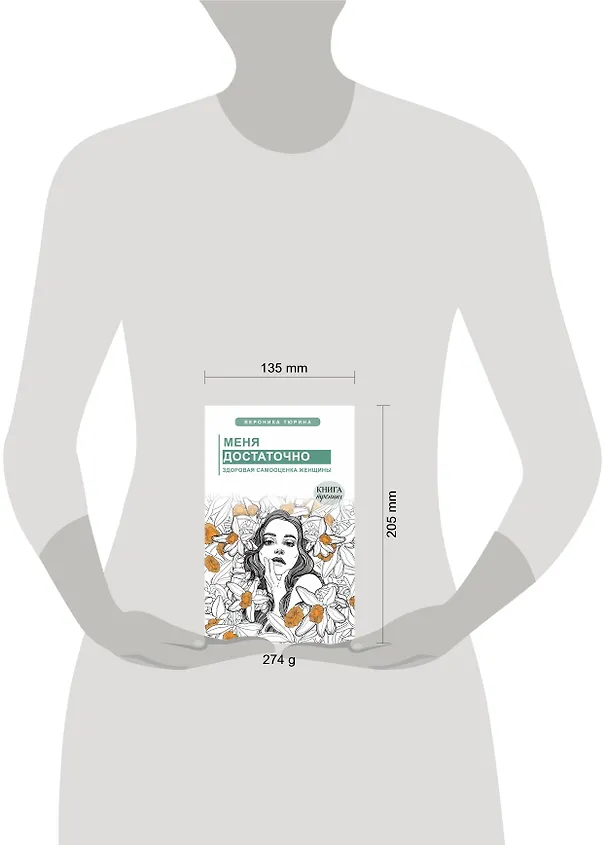 Книга Меня достаточно. Здоровая самооценка женщины (Вероника Тюрина) — 5