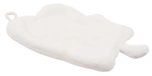 Полотенце Котик бежевый (флис) (25х18) (12-towel-202508-6) 3121772 — 4