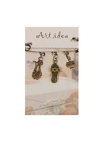 Кулон Шлепанца (QA-1664) (2см) (1шт.) (упаковка)