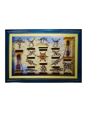 Панно Морские узлы (47х33) (271-122) 2500253