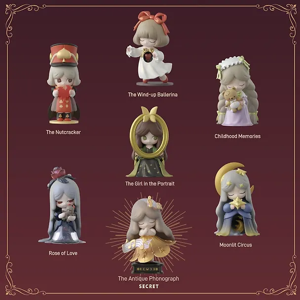 Коллекционная фигурка Laplly, серии "Винтажные воспоминания", 12cм, 12-52TOYS-202613, Blind Box, 52 Toys, 15+ 3158355 — 12