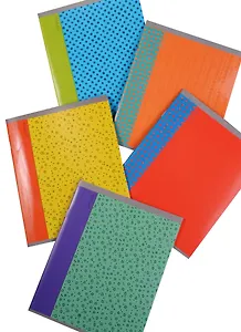 Тетрадь в клетку Unnika, "Яркие переплеты", 48 листов, в ассортименте