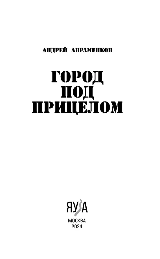 Книга Город под прицелом (Андрей Авраменков) — 4