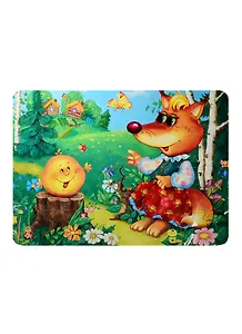 Пазл мягк. MAXI PUZZLE Колобок (01039) (24 эл.) (300х215мм) (В гостях у сказки) (3+) (упаковка)