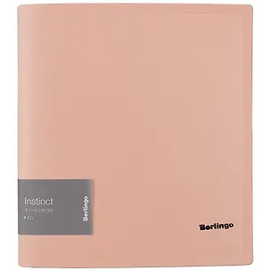 Папка 4 кольца А5 "Instinct" 35мм, 700мкм, фламинго 2926977