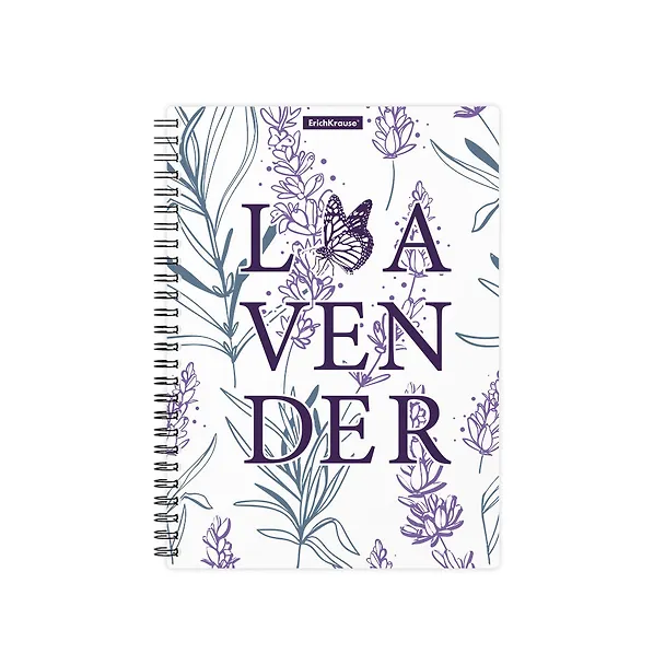 Тетрадь общая «Lavender», 80 листов в клетку, А5 - Erich Krause 2969133 — 1