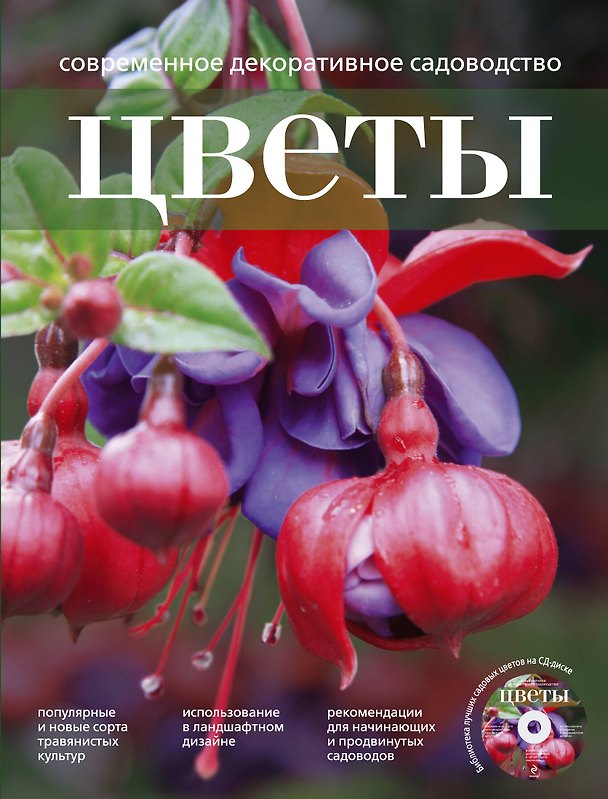 Книга Современное декоративное садоводство Цветы + CD () — 1
