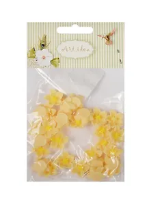 Цветы жасмина (B884)  в пакете,  25 шт, экрю (11-08631-44)