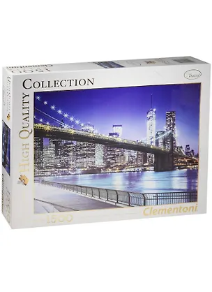 Пазл Clementoni HQ 1500 эл. Нью-Йорк 31804 2560940