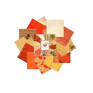 Набор бумаги для скрапбукинга Perfect Craft Танцующие маки 30.5см*30.5см 060-SB