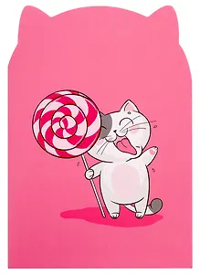 Записная книжка 120*170 32л "ЛЕДЕНЕЦ" фигурная вырубка, карт.обл., мат.ламинация, скоба