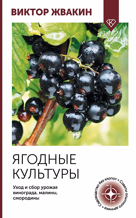 Книга Ягодные культуры. Уход и сбор урожая винограда, малины, смородины (Виктор Жвакин) — 1