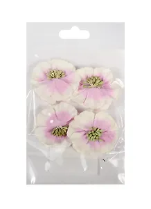 Цветы анемоны нежно-сиреневые (SCB291301) (d=4,2см) (набор/4шт.) (ScrapBerrys) (упаковка)
