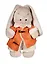 Мягкая игрушка Зайка Ми в дубленке и белом платье (25 см) (STS-035) — 2394720 — 2