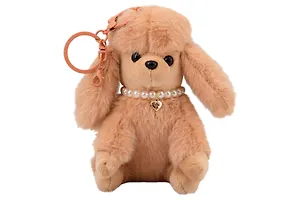 Брелок Мальтипу коричневый (плюш) (13см) (12-81018-202510-SPT-25)