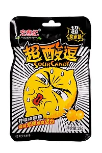 Леденцы Супер кислые Hong Tai Kee лимон, 23г