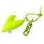 Брелок-обвес на сумку Сердечко дутое (лайм) (12-04305-202506-H3) — 3110856 — 2