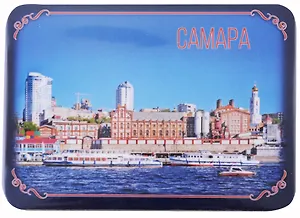 ГС Магнит на картоне  70х100мм Самара-городок Пивзавод (031048мпк10002)