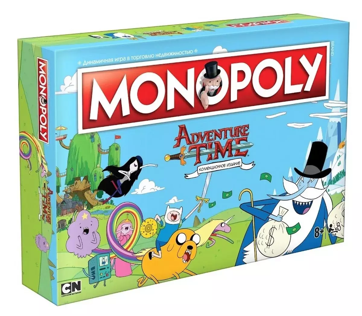 НИ Monopoly Adventure Time/Монополия Время приключений (А87891210) (Hasbro)  (8+) (коробка) (2863121) купить по низкой цене в интернет-магазине  «Читай-город»