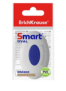 Ластик с пласт.держателем "SmartWay Oval", ErichKrause