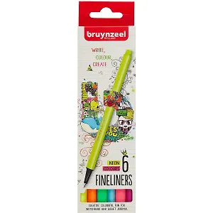 Линеры 06цв неоновые цвета, к/к, подвес