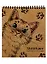 Скетчбук 168*195 40л "Котик" крафт бумага 80г/м2, карт.обл., тв.подложка, гребень — 253669 — 1