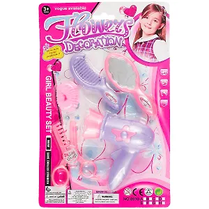 Набор парикмахера Flowers dekorations, 5 предметов(блистер)