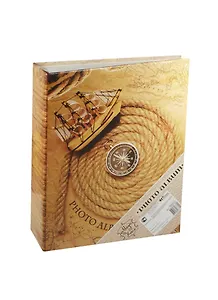 Фотоальбом 27*19см 50л магнитн. листы "Карты" 36553