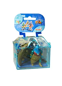 Фигурка воина с аксессуарами (4374917) (1/96) (7см) (4 вида) (3+) (сундучок)