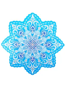 Плакат вырубной А4 "Снежинка"