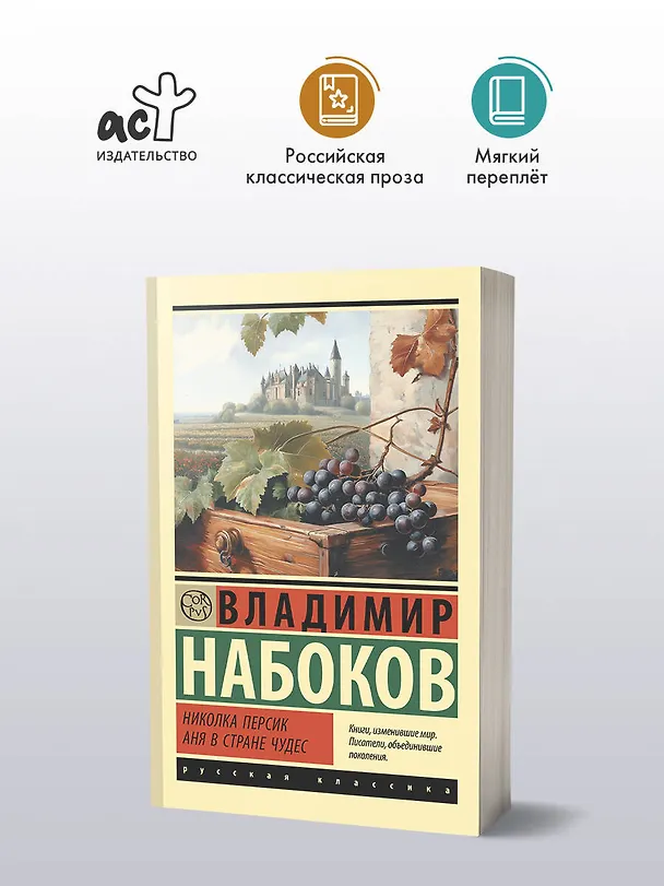 Книга Николка Персик. Аня в Стране чудес (Владимир Набоков) — 4